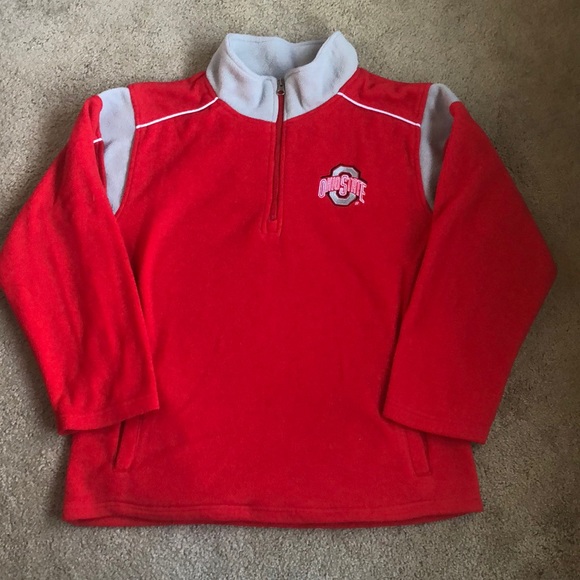Ohio State fleece 3/4 zip up - Picture 1 of 3